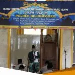 Polres Bojonegoro Gelar Peringatan Isra Miraj 2