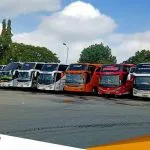Penumpang Bus Di Terminal Rajekwesi Meningkat 1