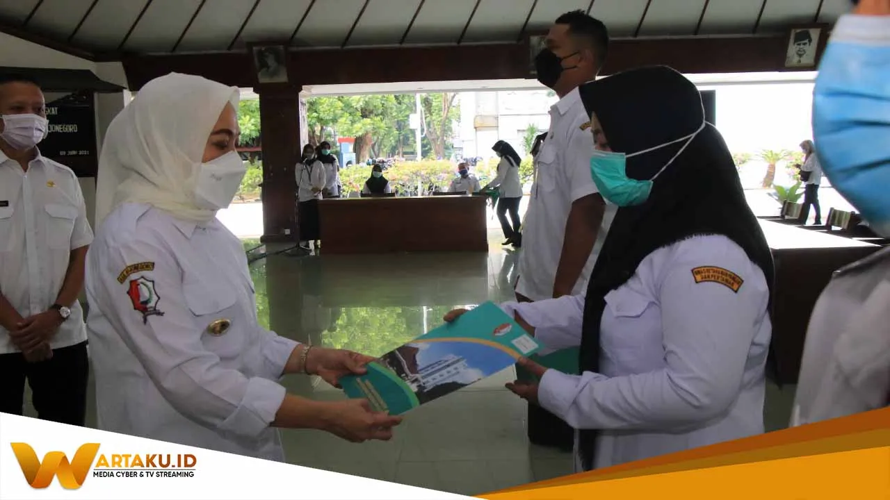 486 ASN Bojonegoro Terima SK Kenaikan Pangkat