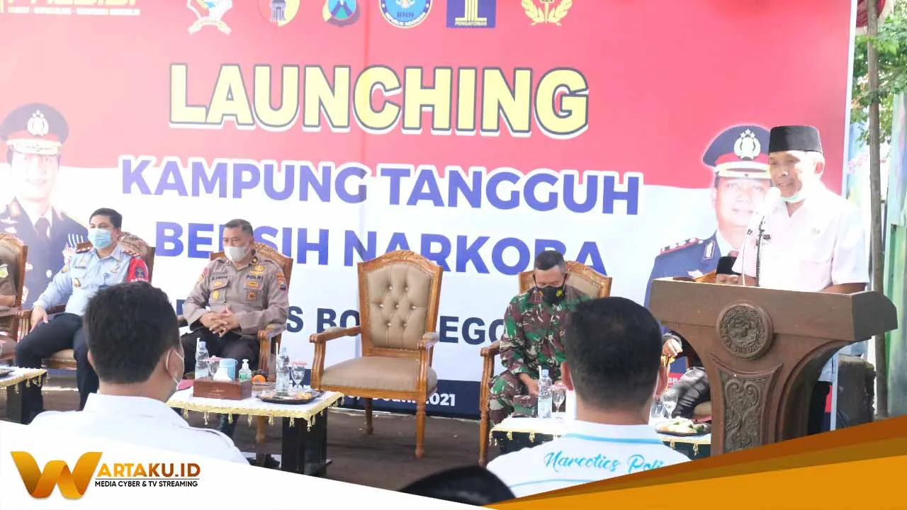 Launching Kampung Tangguh Bersih Narkoba 1