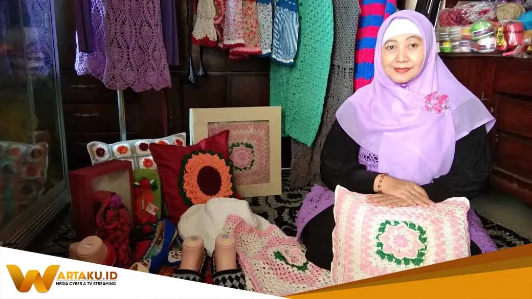 Warisan Keterampilan Merajut Hasilkan Jutaan Rupiah