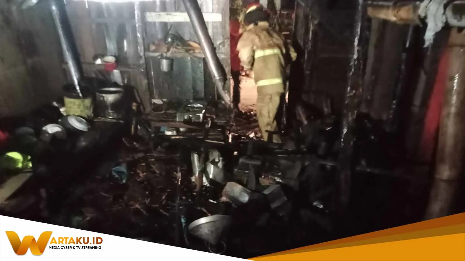Kebakaran Terjadi Dander Diakibatkan Konsleting Listrik 1