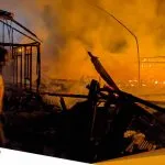 Dua Rumah Hangus Terbakar Diduga Akibat Rokok 1