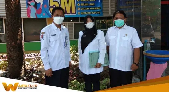 Dinas Pendidikan Lakukan Kunjungan Ke Sekolah Di Hari Pertama PTM Terbatas 1