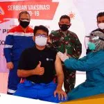 Dukung Percepatan Kekebalan Komunal Pertamina EP Cepu Bekerja Sama Dengan TNI Gelar Serbuan Vaksinasi Proyek Gas JTB 1