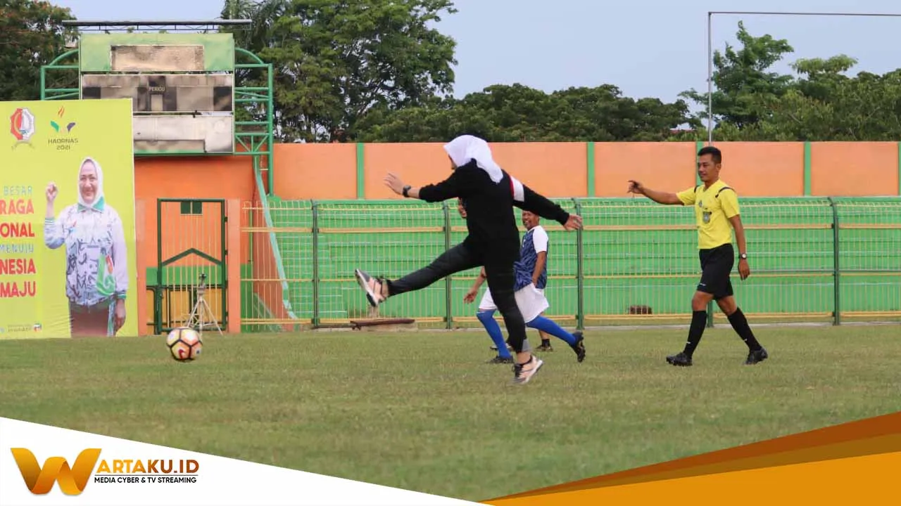 Peringati Haornas Ke 38 Pemkab Bojonegoro Resmikan Kick Off Bupati Cup 2021