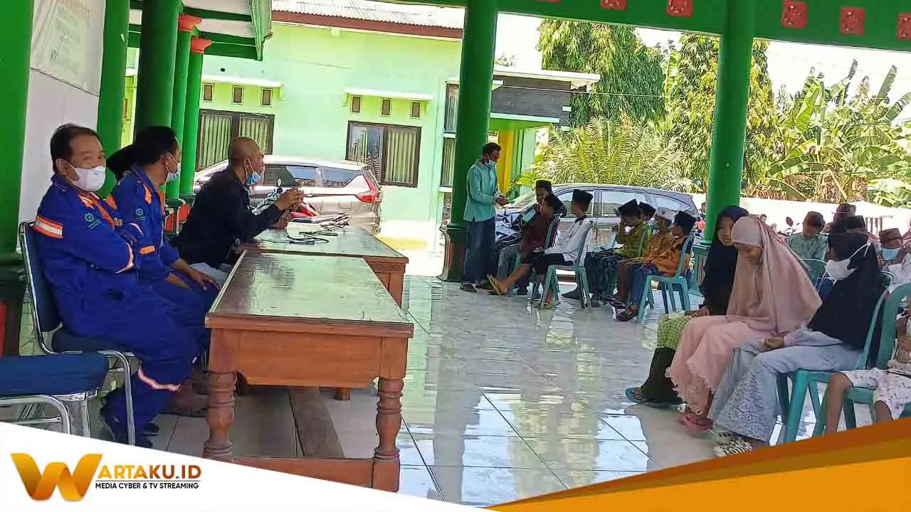 Silog Rutin Beri Santunan Pada Anak Yatim Di Sekitar Wilayah Proyek JTB 1