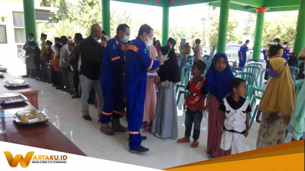 Silog Rutin Beri Santunan Pada Anak Yatim Di Sekitar Wilayah Proyek JTB 2