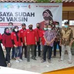 Vaksinasi Di Ngasem Ribuan Siswa Antuasias 1