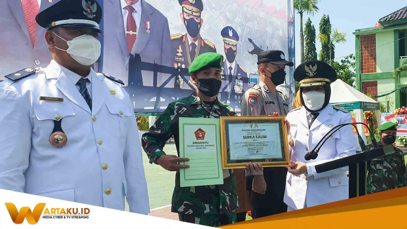 HUT Ke 76 TNI Bojonegoro Gelar Serbuan Vaksinasi 6000 Dosis Di 11 Lokasi 1