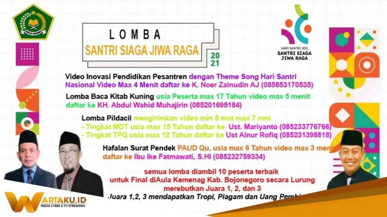 Kemenag Bojonegoro Selenggarakan Lomba Ubtuk Peringatan Hari Santri Nasional Kemenag Bojonegoro Selenggarakan Lomba Ubtuk Peringatan Hari Santri Nasional