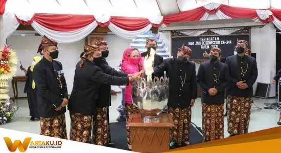 Penyemayaman Api Abadi Memperingati HJB 334