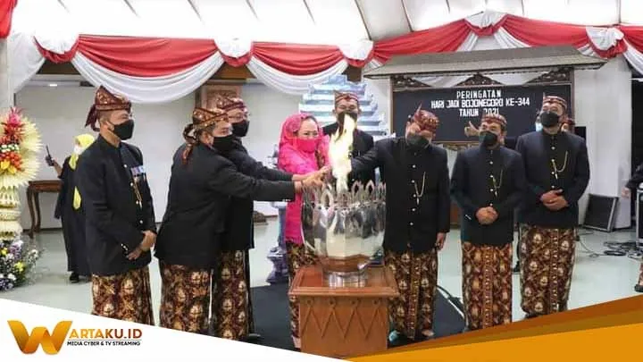 Penyemayaman Api Abadi Memperingati HJB 334