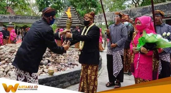 Prosesi Pengamilan Api Abadi HJB Ke 334 Bojonegoro