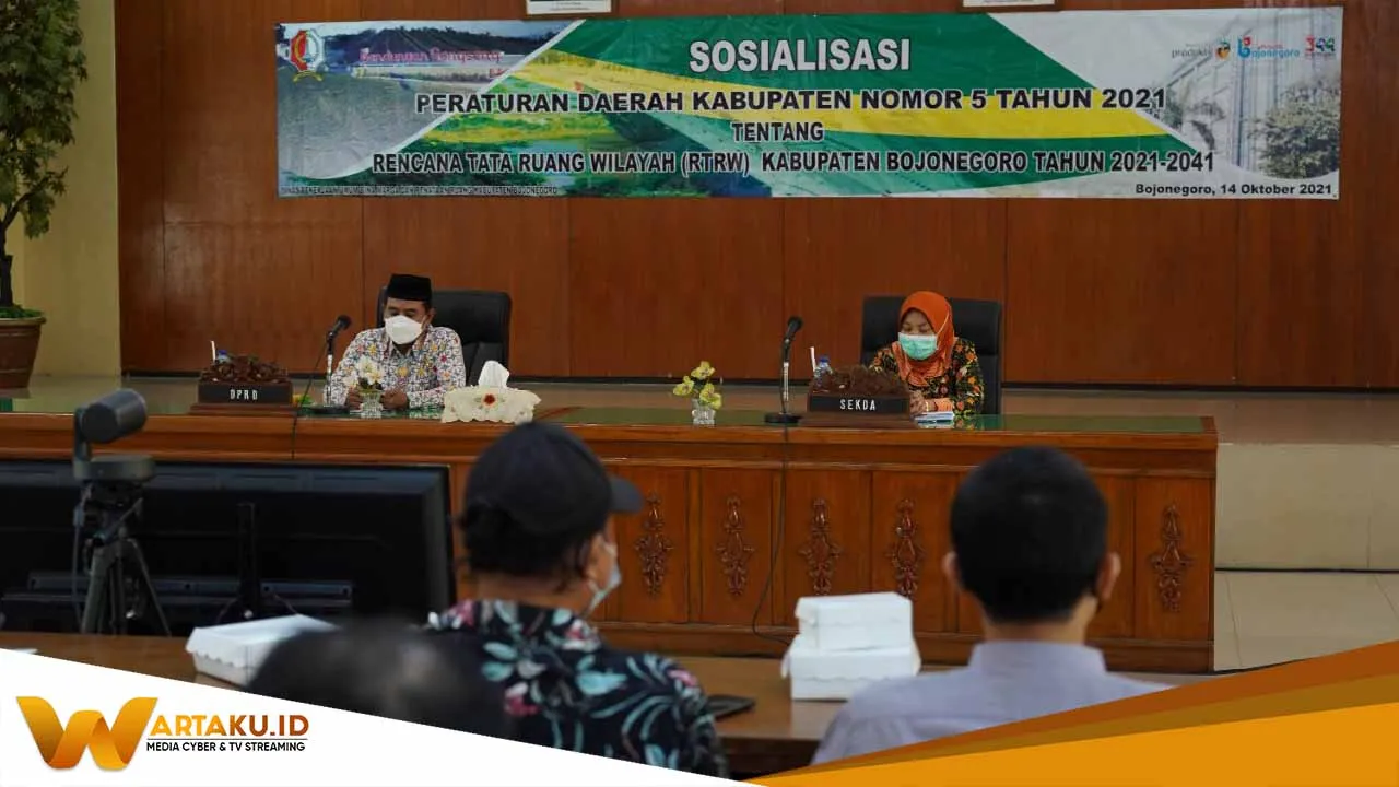 Sosialisasi Perda RT RW Dukung Pemerataan Pembangunan Di Bojonegoro