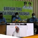 Bupati Bojonegoro Membuka Bimtek Pembuatan Peraturan Perusahaan