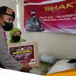 Danki Brimob Bojonegoro Lakukan Bakti Sosial Dalam Rangka Memperingati HUT Korbrimob Polri Yang Ke 76