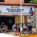 Polres Bojonegoro Lakukan Gelar Pasukan Operasi Zebra Semeru 2021 1