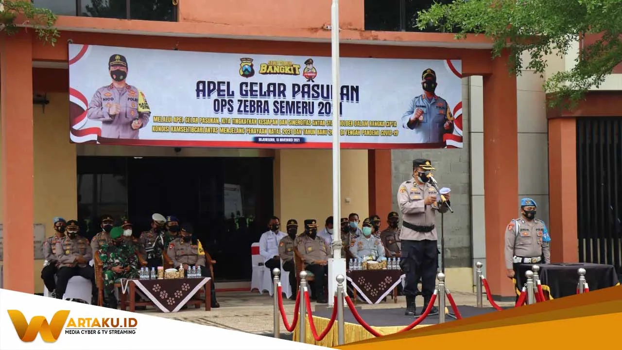 Polres Bojonegoro Lakukan Gelar Pasukan Operasi Zebra Semeru 2021 1 Polres Bojonegoro Lakukan Gelar Pasukan Operasi Zebra Semeru 2021 1