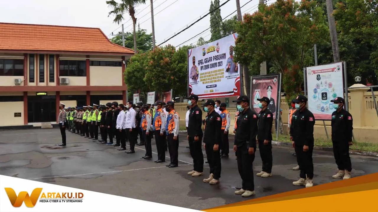 Polres Bojonegoro Lakukan Gelar Pasukan Operasi Zebra Semeru 2021 2