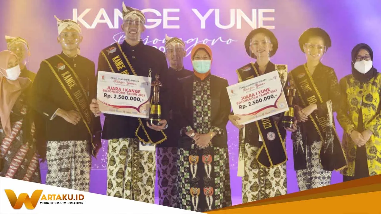 Terpilih Jadi Kange Yune 2021 Akyas Dan Putri Emban Misi Dorong Pariwisata Bojonegoro
