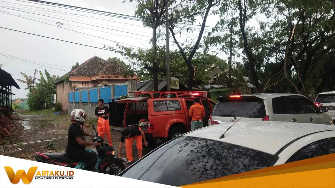 Beberapa Bangunan Di Kecamatan Sumberejo Alami Kerusakan Akibat Angin Kencang