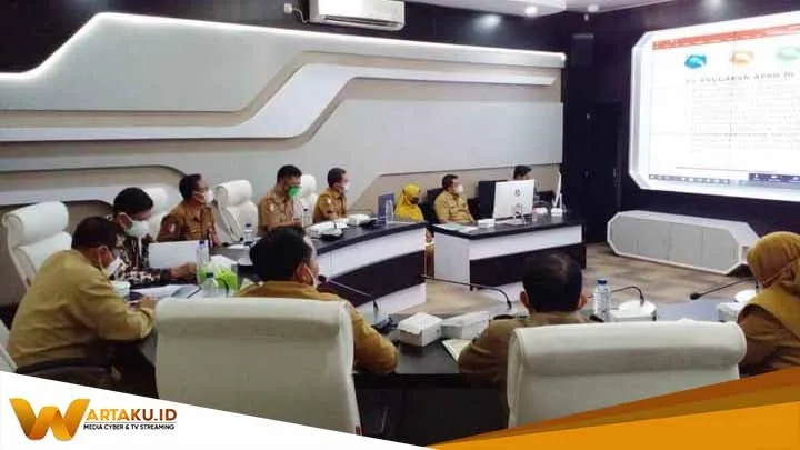 Pemkab Bojonegoro Ikuti Penilaian Evaluasi Program Gerakan Menuju Smart City 2021