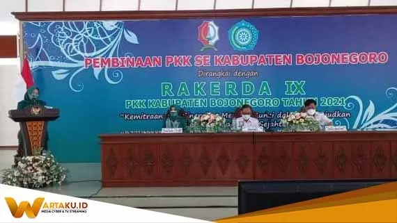 Tingkatkan Kapasitas PKK Bojonegoro Gelar Pembinaan Sekaligus RAKERDA IX