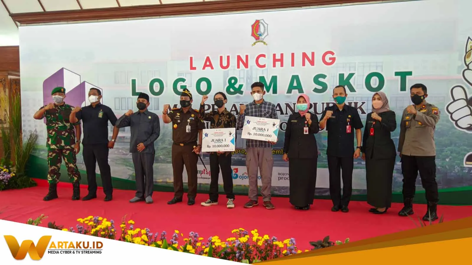 Tingkatkan Pelayanan, Mall Pelayanan Publik Bojonegoro Launching Logo Dan Maskot Baru Tingkatkan Pelayanan Mall Pelayanan Publik Bojonegoro Launching Logo Dan Maskot Baru