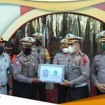 Tinjau Pos Pelayanan Korlantas Mabes Polri Sebut Bojonegoro Siap Laksanakan Oprasi Lilin Tahun Baru 1