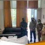 Bupati Bojonegoro Didampingi Dandim Dan Kapolres Menjenguk Korban Tanggul Kanor