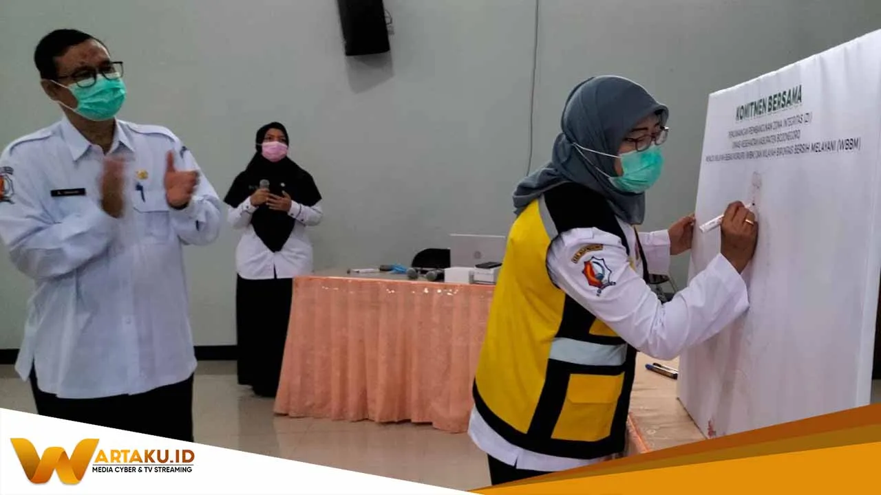 Dinkes Kabupaten Bojonegoro Lakukan Pencanangan Zona Integritas 2