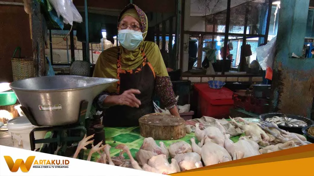 Harga Daging Ayam Melonjak Pedagang Mengeluh