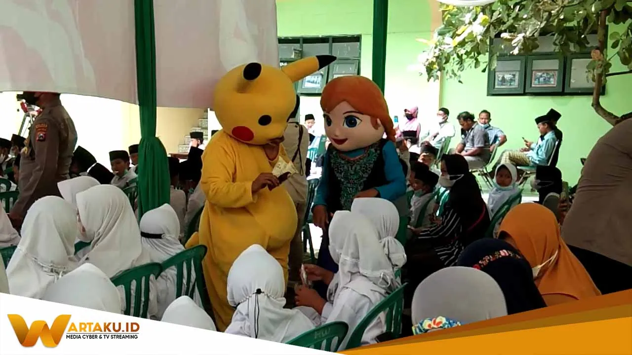 Ikuti Vaksinasi Anak Siswa Siswi Mi Ar Rosyid Mendapat Hadiah Dan Hiburan 1