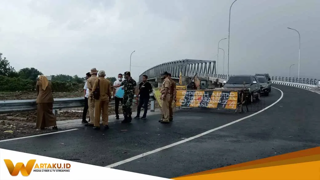 Jelang Peresmian Sejumlah OPD Tinjau Jembatan Ka Re