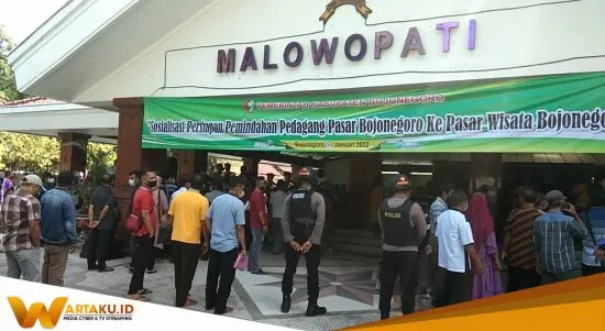 Pemkab Sosialisasikan Relokasi Pasar Bojonegoro Ke Pasar Wisata Bojonegoro