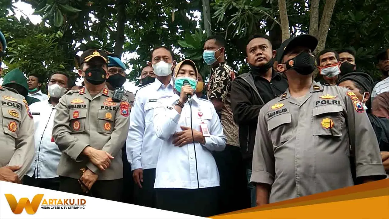 Sekda Tampung Dan Catat Aspirasi Pedagang Yang Gelar Aksi Penolakan Relokasi