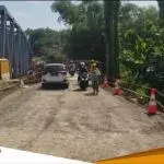 Jembatan Darurat Ngantru Sudah Bisa Dilewati Dengan Maksimal Berat 5 Ton