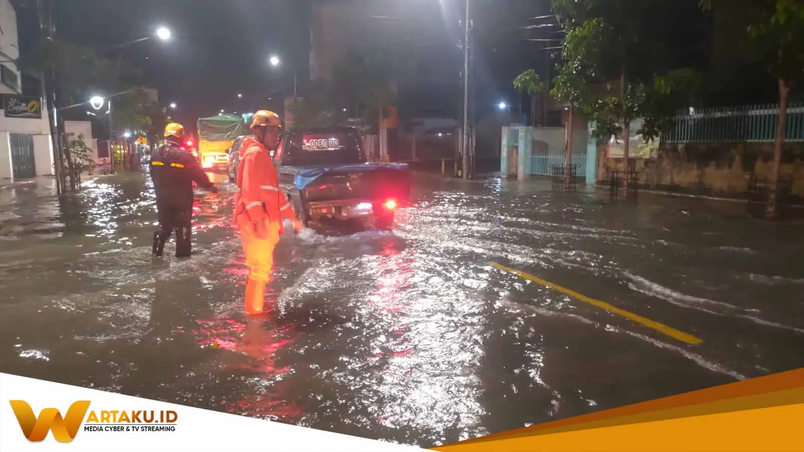 PU Cipta Karya Sebut Banjir Di Kota Bojonegoro Disebabkan Pintu Pembuangan Air Kecil 1