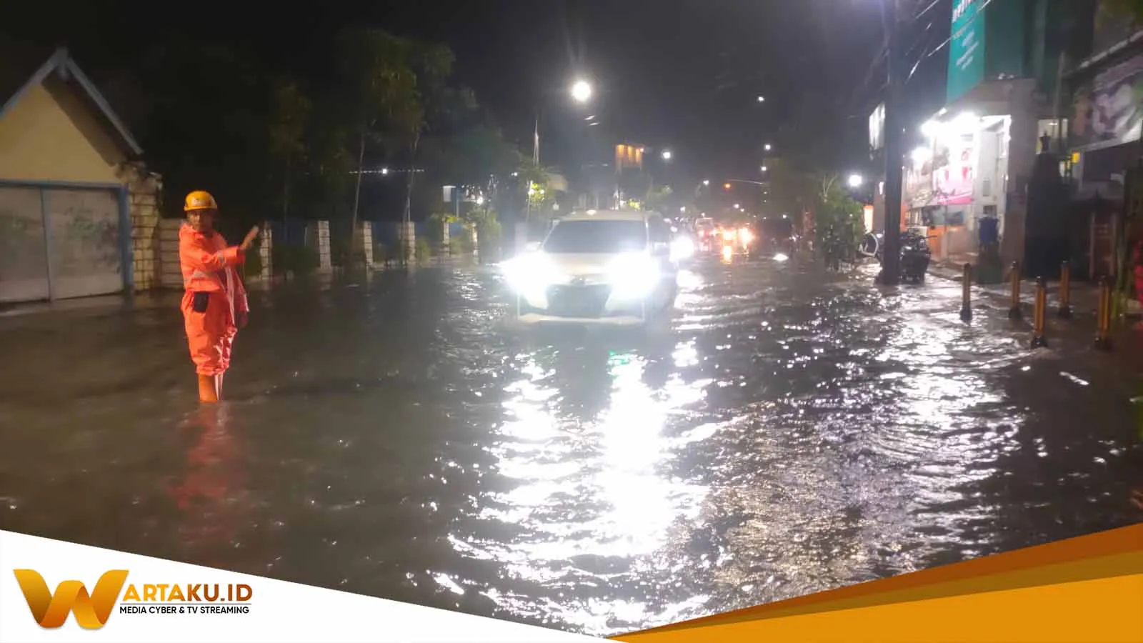 PU Cipta Karya Sebut Banjir Di Kota Bojonegoro Disebabkan Pintu Pembuangan Air Kecil 2