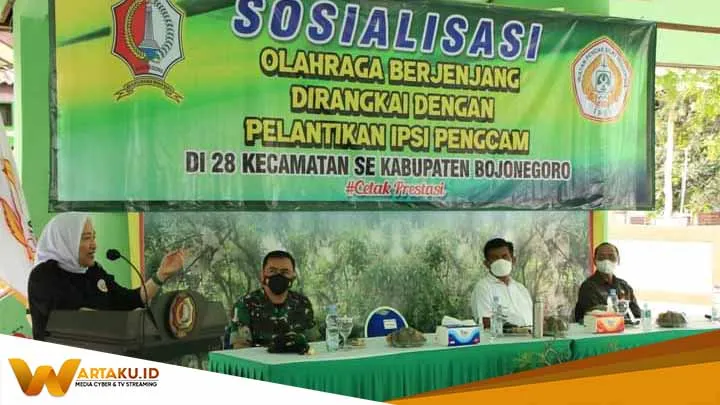 Pengurus IPSI Kecamatan Dilantik Bupati Bojonegoro Tekankan Percepatan Pembinaan Atlet
