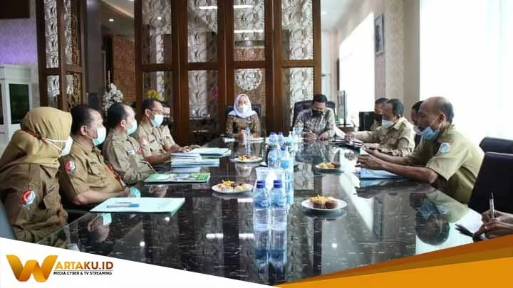 Rencana Pembangunan Waduk Pejok Bupati Bojonegoro Ratas Dengan Bupati Lamongan 1