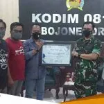 Silahturahmi Bersama Kodim 0813 SMSI Bojonegoro Serahkan Piagam Penghargaan