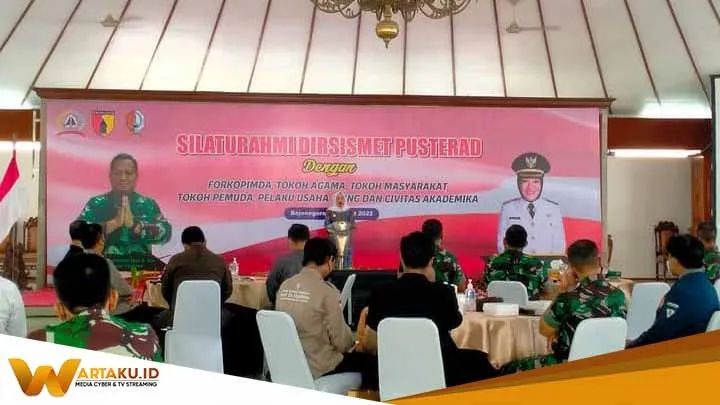 Disambut Forkopimda Bojonegoro Dirsismet Pusterad Ajak Tingkatkan IPM Untuk Pembangunan Nasional