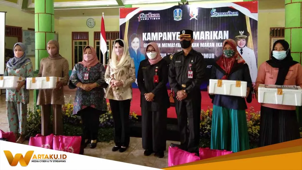Kampanye Gemar Makan Ikan Ketua Forikan Bagikan 200 Paket Ikan Olahan Dan Ikan Segar 1