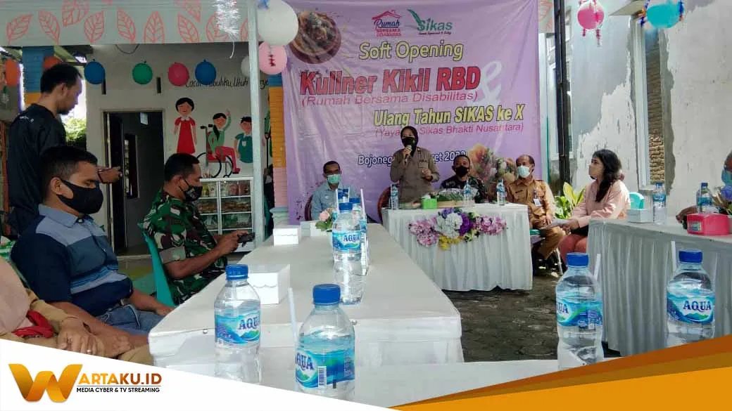 Keren Meski Memiliki Keterbatasan Fisik Difabel Mampu Launching Kuliner Kikil 1