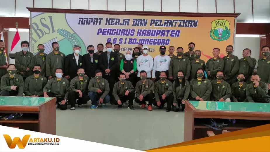 Pengurus PBSI Bojonegoro Periode 2020 - 2024 Dikukuhkan Pengurus PBSI Bojonegoro Periode 2020 2024 Dikukuhkan