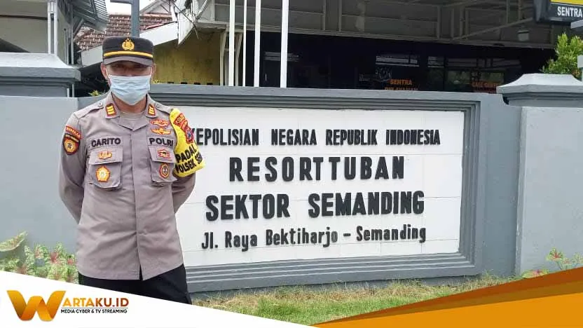 Polsek Semanding Tuban Salurkan Bantuan Tunai BTPKLWN Tahap Pertama