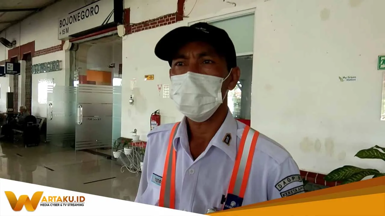 Totok Kushendarto Kepala Stasiun Kereta Api Bojonegoro