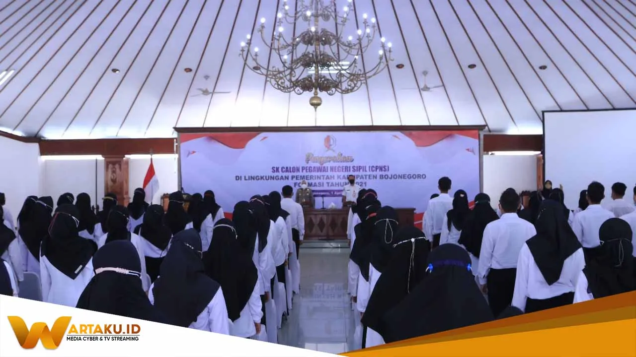 328 CPNS Pemkab Bojonegoro Terima SK 1